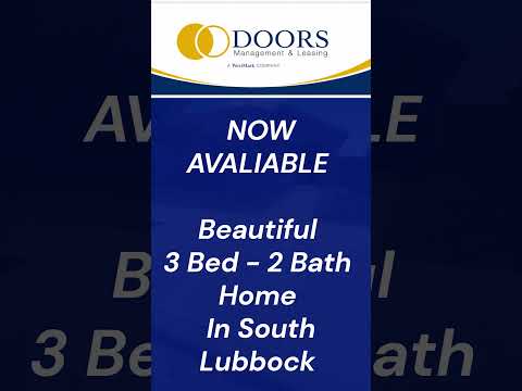 Beautiful 3 Bed 2 Bath In Cooper School District property video