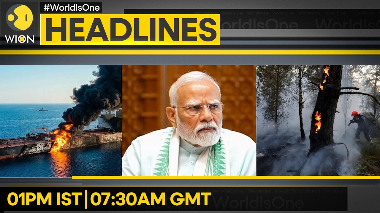 India Summons Iran Envoy Over Sailor Death | IRGC Claims US MQ-1 Drone Downed | WION Headlines