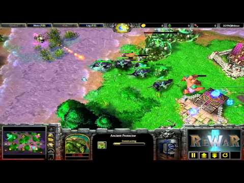InquisitiveHawK (HU) vs Wc3ReiGn (NE) - WarCraft 3 gameplay - RN255