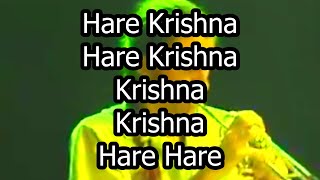 Thievery Corporation - Hare Krsna (Live): 2:45 - 3:34