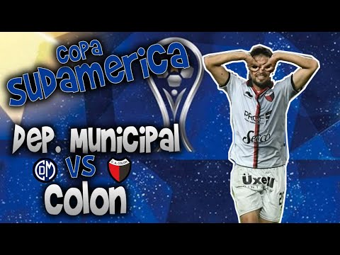 Copa Sudamericana 2019 GOLES  | Dep. Municipal vs Colon