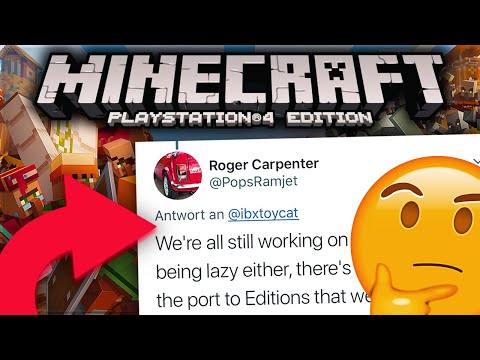 Minecraft PS4: 1.14 Update - Werden WIR belogen? (Minecraft News)