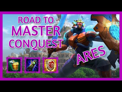 SMITE RANKED CONQUEST - ARES - EMPEZAMOS BIEN LAS CONQUEST PERO... DE SUPP...