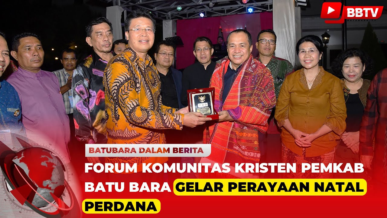 FORUM KOMUNITAS KRISTEN PEMKAB BATU BARA GELAR PERAYAAN NATAL PERDANA