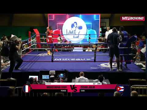 Julio César La Cruz (CUB) vs. Moustapha Diop (FRA) France-Cuba Duals 2025 (90+kg)