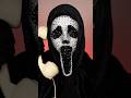 Do you like scary movies? GHOSTFACE SCREAM #makeuptutorial