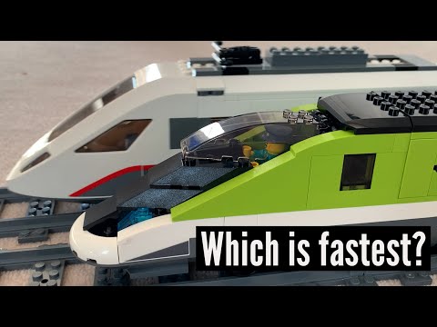 Lego Train Time Trial  - 60051 vs 60337
