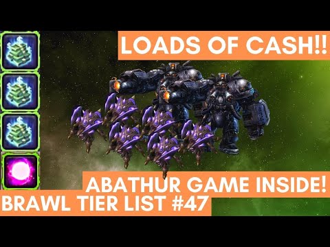 THE GREAT WAR BRAWL - Abathur Weekly Brawl Tier List [Starcraft 2 Direct Strike]
