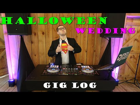DJ GIG LOG: Halloween WEDDING (Beetlejuice Lighting Design)