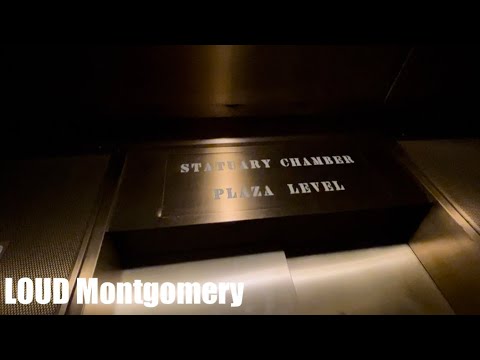 Epic Motor! Cool Montgomery Hydraulic Elevator @ Lincoln Memorial - Washington DC