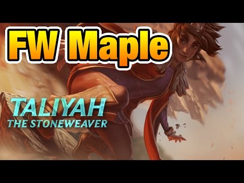 FW Maple - Taliyah vs Camille - SKT T1 Huni Full Gameplay