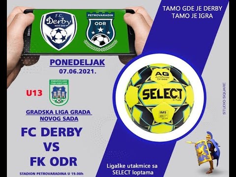 FK DERBY Novi Sad - FK ODR Petrovaradin - G2008 - U13