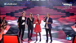 Equipo Manuel Carrasco: &quot;Yo quiero vivir&quot; – Directos 1 - La Voz 2017