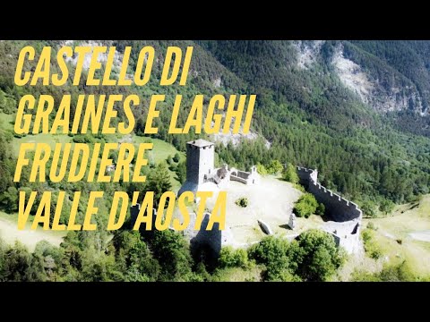 Castello di Graines e Laghi Frudière by DJI Mini 2  - Valle d'Aosta
