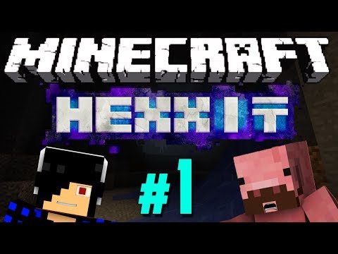 The Beginning (Minecraft: Hexxit Modpack E1)