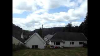 preview picture of video 'Pine Trees covering Welsh Valley Mountains of Abertillery'