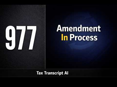 What Does Code 977 Mean On Irs Transcript