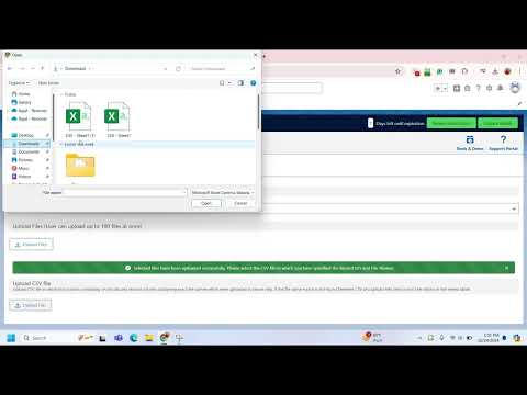 Records CSV Bulk Upload