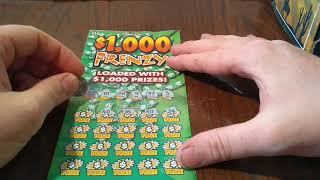 PROFIT TRAIN CHOO CHOO!!! $10 $1,000 FRENZY MISSOURI SCRATCH OFF LOTTERY TICKET
