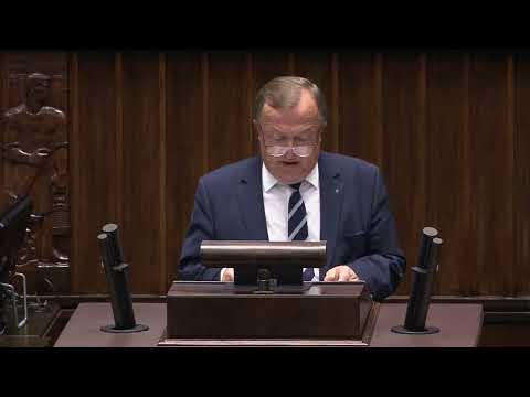 Jan Łopata w sprawie zmiany regulaminu Sejmu i zdalnych posiedzeń