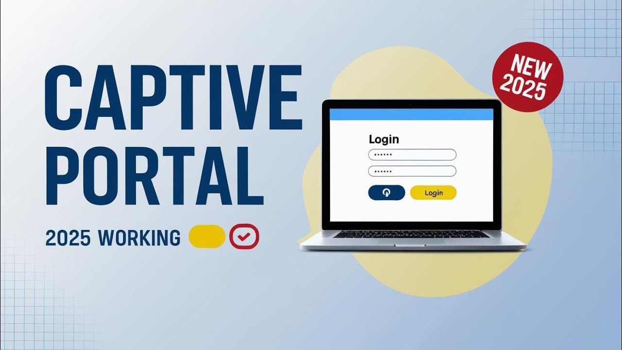 Captive Portal WiFi Login Page Setup (100% Working 2025)
