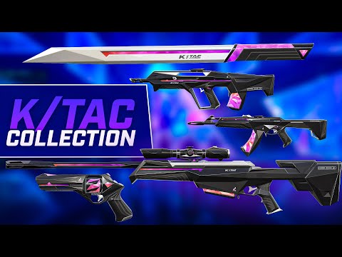 *NEW* K/TAC Skins Showcase - Valorant Battlepass Skins