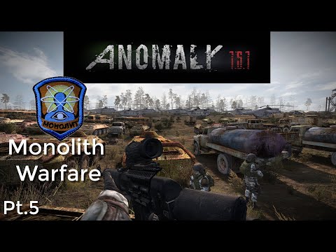 STALKER Anomaly Monolith Warfare - Closing in on the zone (#5)