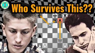Mikhail Tal Vs Bobby Fischer's Most BRUTAL Attack! "He Won't Stop Sacrificing!"