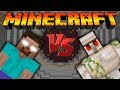 Херобрин VS Железный голем:Битва мобов в Minecraft [Minecraft Mob Battle ...