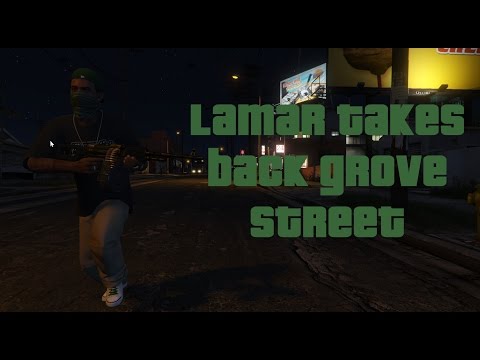 GTA 5 PC Editor- Short Film- Lamar Davis- "Lamar Takes Back Grove Street"