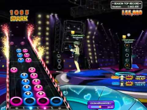 Audition Guitar Mode Crying Nut - Run Faster,Horse (Lv.3 Hard) 150 BPM No Chance