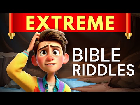 EXTREME Riddles BIBLE QUIZ 😱 12 Questions to Test Your Bible Knowledge