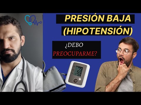 SINTOMAS de Presión BAJA?// CAUSAS ?🛑. ¿Qué HACER? ✅👇 🤔