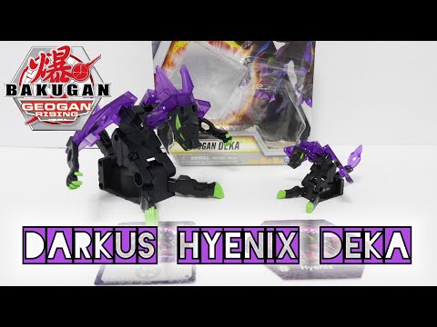 DARKUS HYENIX GEOGAN DEKA | Geogan Rising | BAKUGAN UNBOX