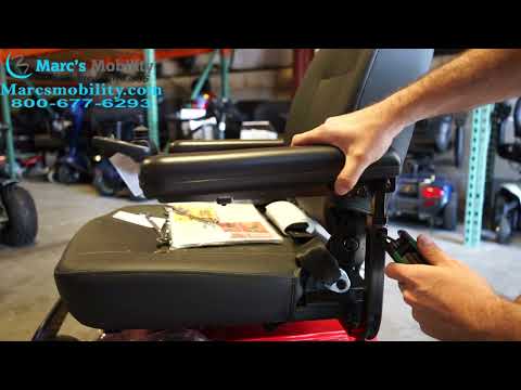 How to Adjust Armrests on Pride Mobility Limited Recline Seats - Jazzy Selects, Air 2, Evo613 & MORE