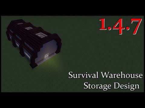 [1.4.7] Survival Warehouse Minecraft Project