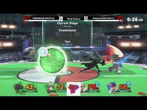 Dark Wizzy / Kurama vs MKBigBoss / MkLeo - Ultimate Doubles True Finals - MAJOR UPSET