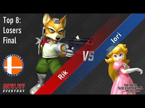House of Paign 16 - Rik (Fox) vs. Iori (Peach) - SSBM - Top 8 - Losers Finals