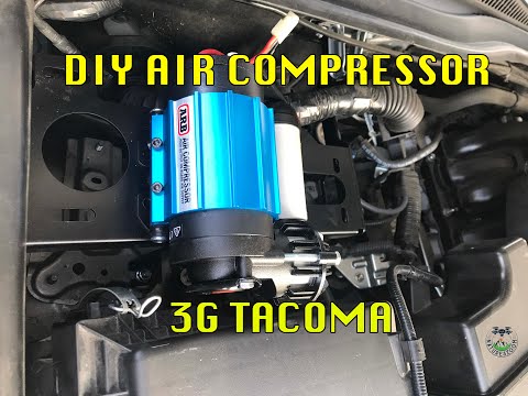3G TACOMA DIY : Installing an ARB Air Compressor : Under the Hood