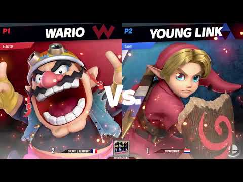 The Ultimate Performance #2 Supahsemmie (Young Link) vs (Solary) Glutonny (Wario) WSF