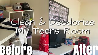 CLEAN & ELIMINATE ODOR  IN A TEENAGERS ROOM WITH ME HOW TO GET A BOYS ROOM FRESH FEAT FANTASY LABS