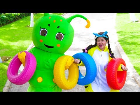 Learn Colors for Kids with Color Tire Children Nursery Rhymes Song