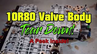 10R80 Valve Body Tear Down A Peek Inside