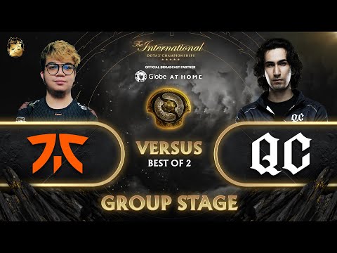 Fnatic vs Quincy Crew Game 1 (BO2) | The International 10 Groupstage