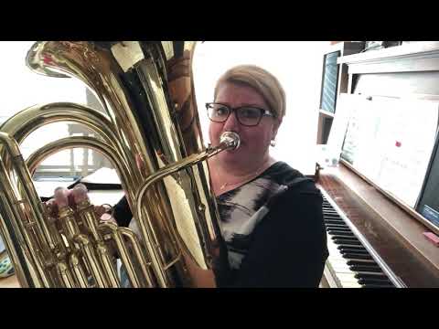 Chromatic Scale on Tuba w/Mrs. McInnis