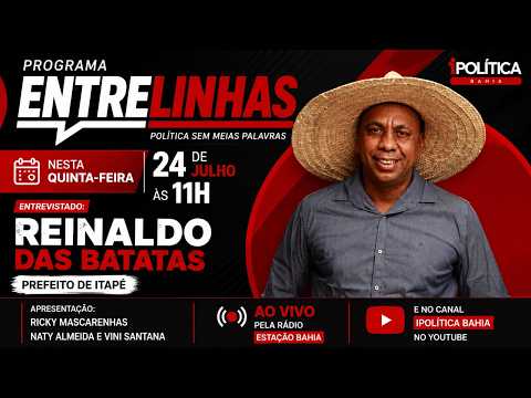 Reinaldo das Batatas fala sobre obras, Entroncapedro e os desafios da gestão em Itapé | Entrelinhas