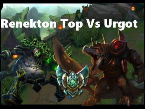 Lol Ranked Top Renekton Vs Urgot Commentary