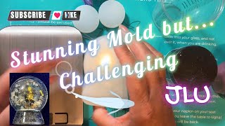 Resin Project - Globe Shaker Mold Finished...2 weeks later!🤣🌐