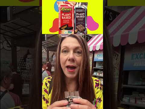 Plant-Based Reese's & Hershey Bar! #dairyfree #glutenfree