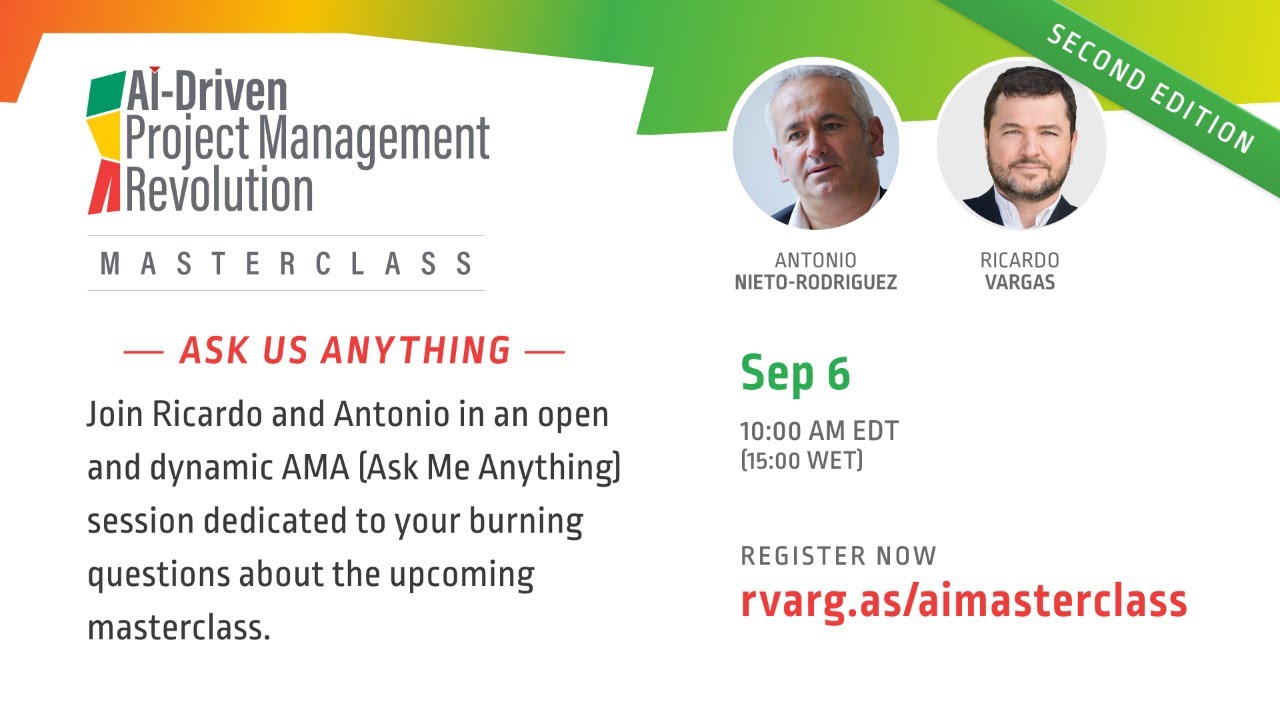 Ask Us Anything AI-Driven Project Management Revolution Masterclass